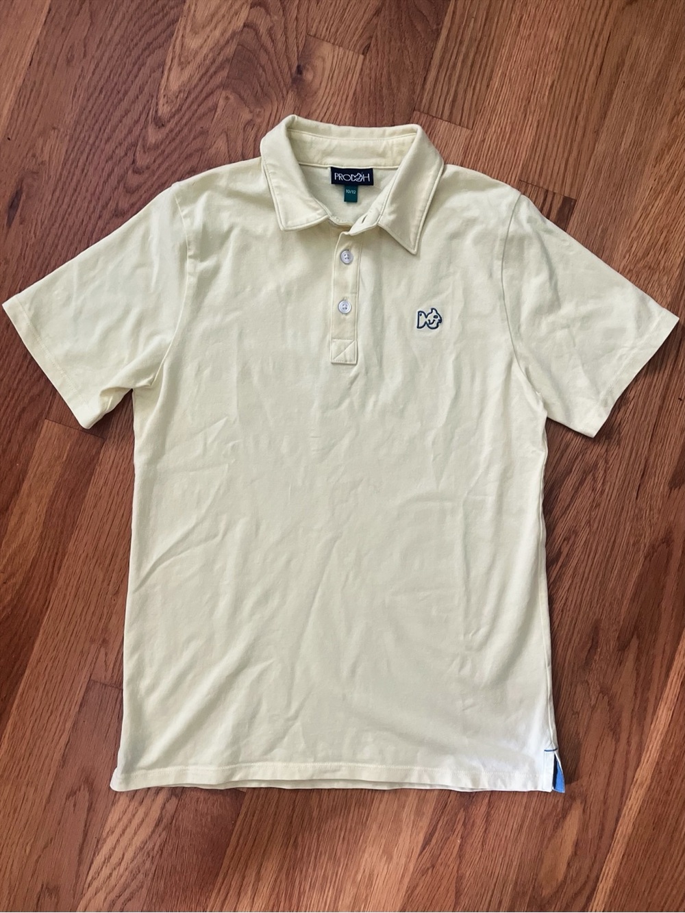 Prodoh Yellow Polo Shirt Boys M 10/12